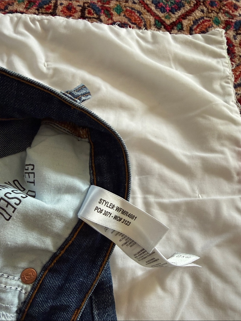 DU/ER Midweight Performance High Rise Straight jeans 29 - Picture 3 of 8